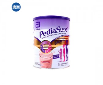 【澳洲直邮包邮】Abbott 雅培 小安素PediaSure营养粉 草莓味 850克/罐（1-10岁适用）【爆罐不理赔介意慎拍】